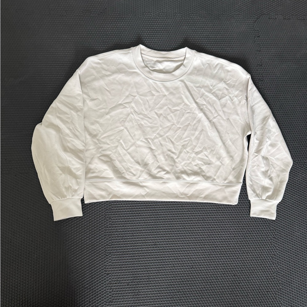 Lululemon Softstreme Perfectly Oversized Cropped Crew